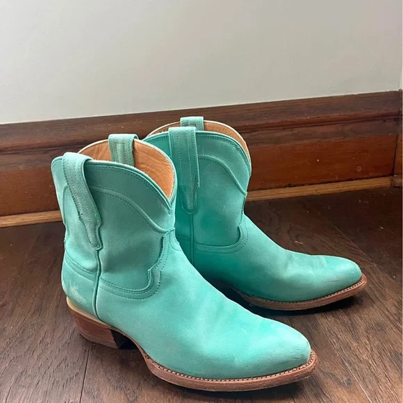 Tecovas Turquoise Penny size 8 - Picture 2 of 9